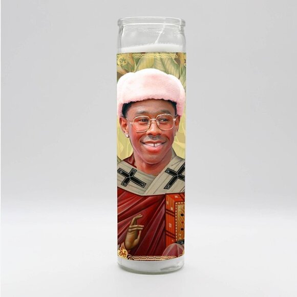TYLER THE CREATOR RELIGIOUS CANDLE - Picture 1 of 1